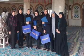 تقدیر از فعالان حوزه جوانی جمعیت در مسجد صاحب‌الزمان شهرک رسالت